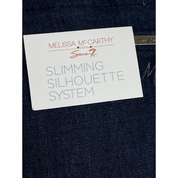 Seven 7 Melissa McCarthy Jeans Womens 20 Blue Pencil Boho Slimming Silhouette - Picture 6 of 16